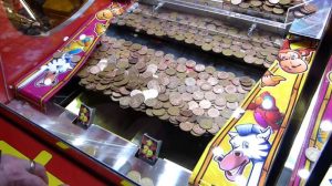 Coin arcade machines pushing pusher these earthquake during place game coins games drop casino come 10p apps share comments underground